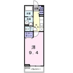 セブンローズＢの物件間取画像